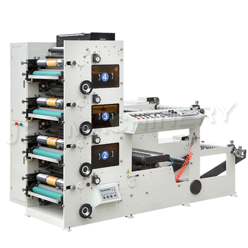 JPS600-4C  Full-automatic four colour flexographic printing machine 