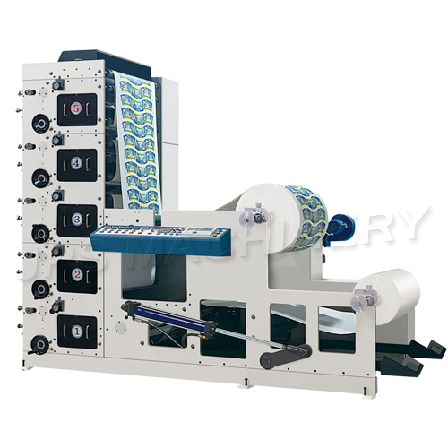 JPS850-5c full-automatic five colour flexographic printing machine