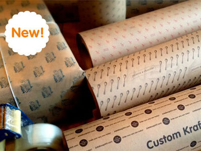 Printing on kraft paper roll 