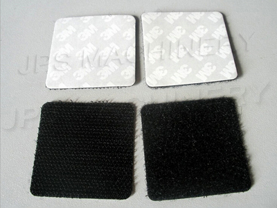 Velcro sticker from die cutting processing