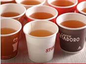 Disposable paper cup hot tea cup from paper cup machinery