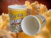 Disposable Paper Popcorn Box From Paper Cup Machinery