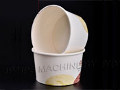 Double PE coated icecream bowl, ice cream bowl from paper cup machinery